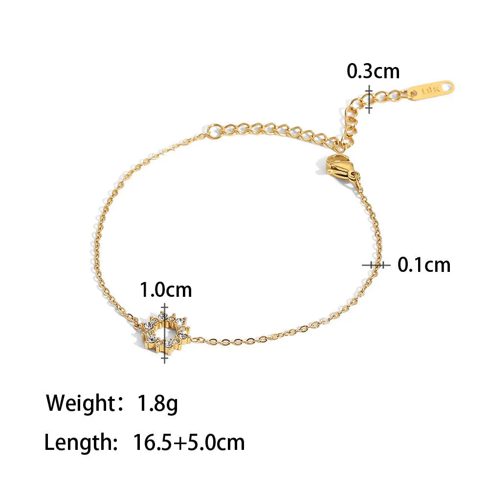 Trendy Dainty Tennis Bracelet – AAA+ Cubic Zirconia