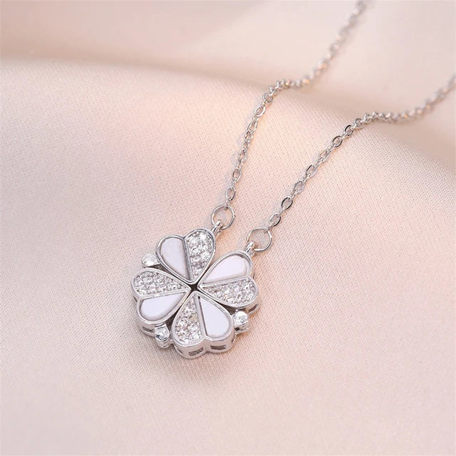 Fashion Retro Lucky Four Leaf Clover Women