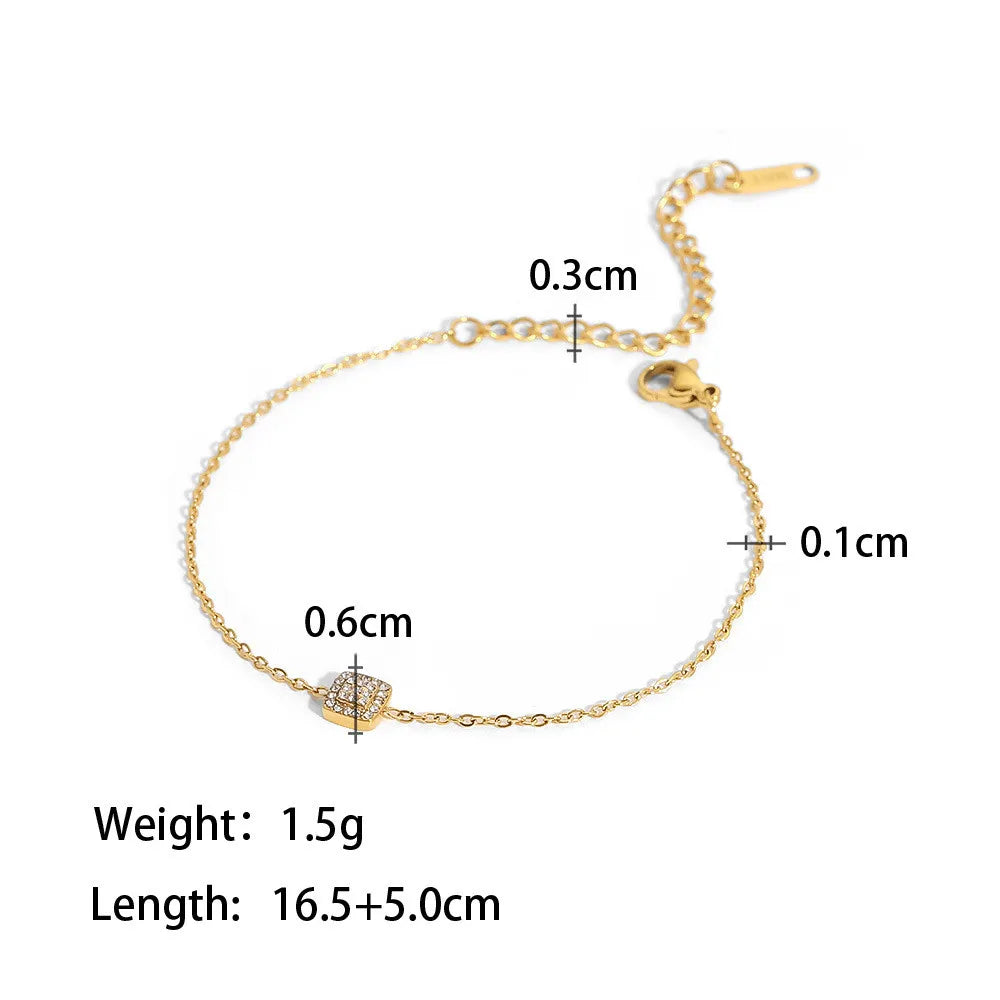 Trendy Dainty Tennis Bracelet – AAA+ Cubic Zirconia