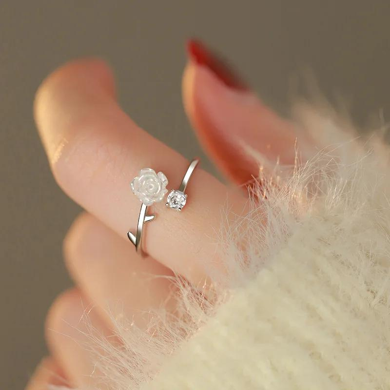 Y2K Star Ring for Women Men Simple Index Finger Rings