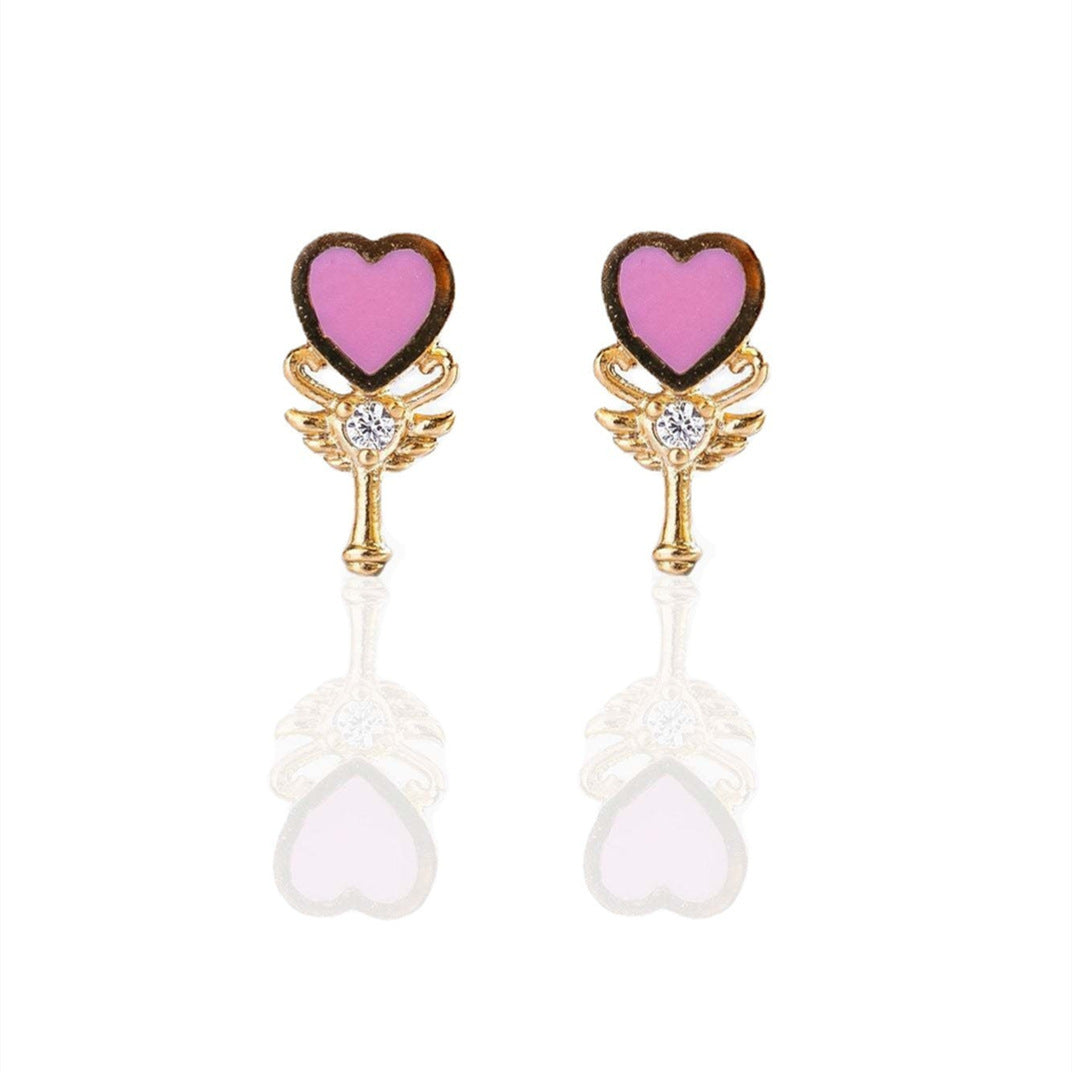 Women's Korean Drop Nectarine  Earrings